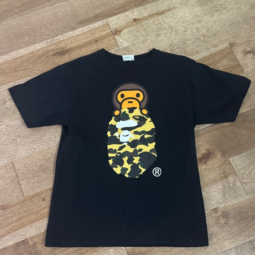 Bathing Ape 1st Camo Milo On Ape Head Tee